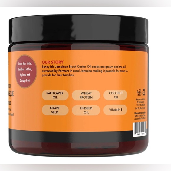 Sunny Isle Jamaican Black Castor Oil Intensive Repair Masque - Picture 3 of 8